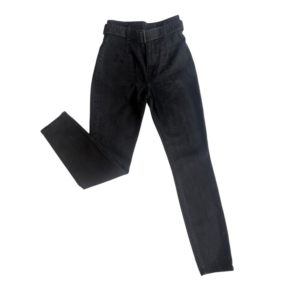 Reformation Black Erie Wash Kayo High & Skinny Jeans Size 26